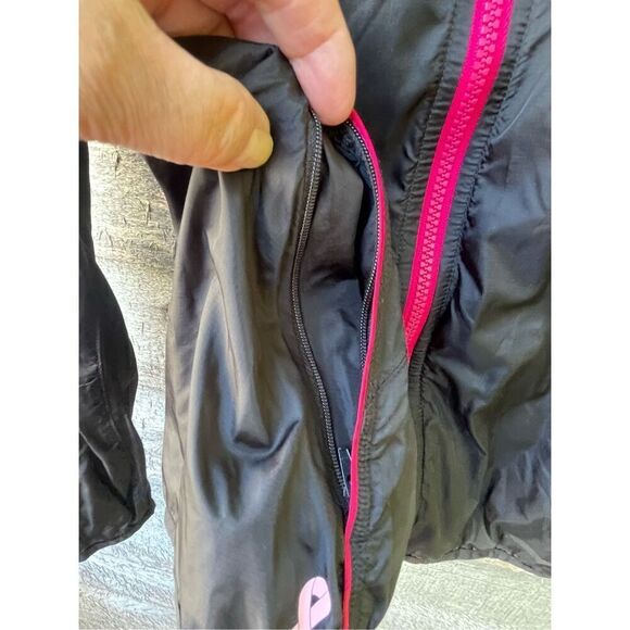 Adidas size S lightweight running jacket reflective stripes - Picture 6 of 8